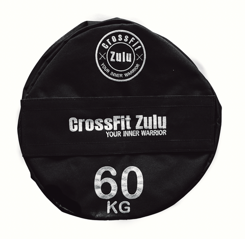 Zulu Strongman Sandbags: Black/Logo